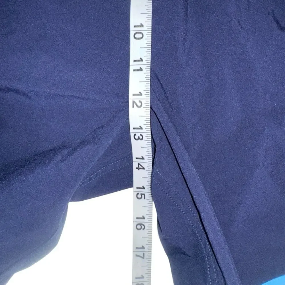 NWOT Bonobos Stargazer Curved Hem 7 Inch Inseam Blue Swim Trunks XXL